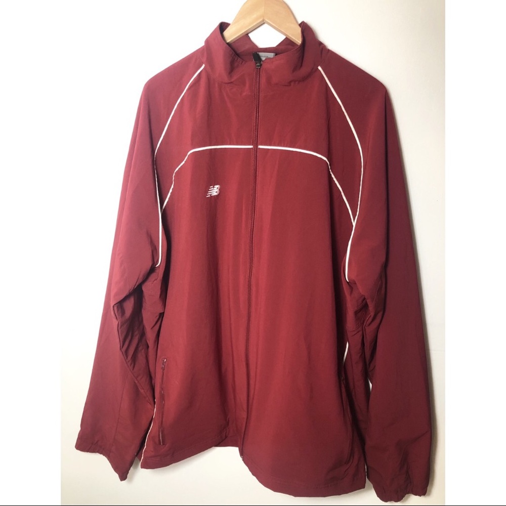 New Balance XXL Men’s Burgundy Sweater